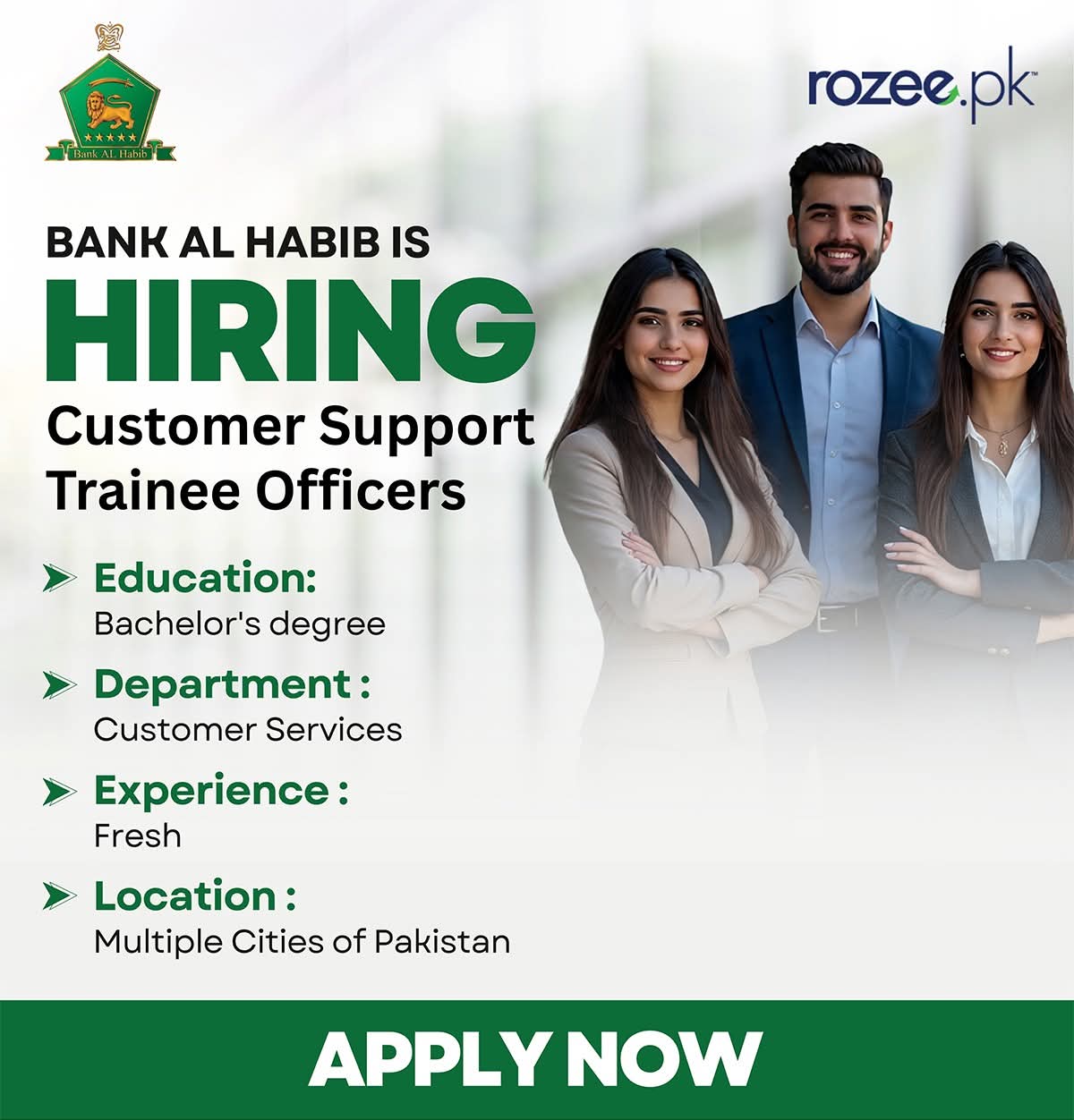  Bank Al Habib Jobs 2025 Latest Advertisement Online Apply