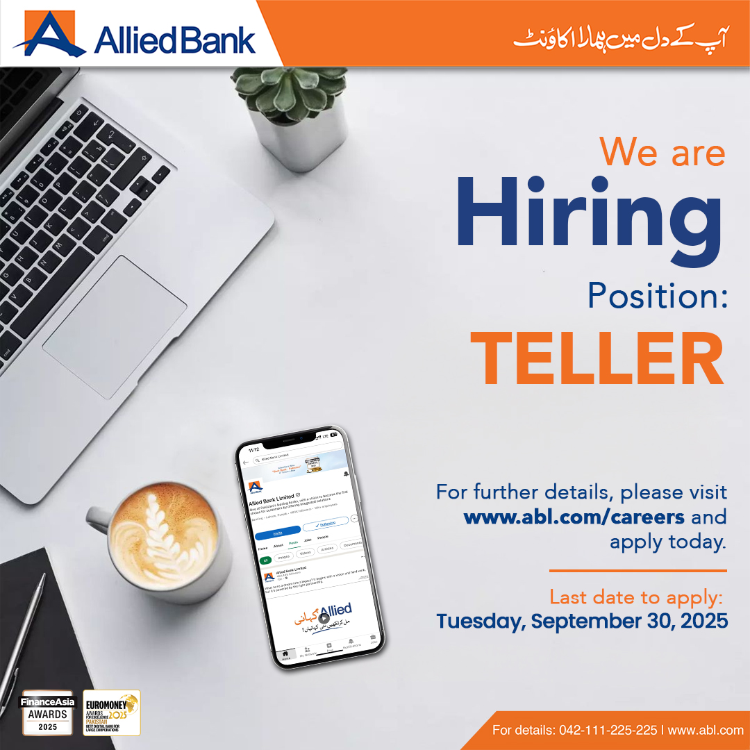  Allied Bank Teller Jobs 2025