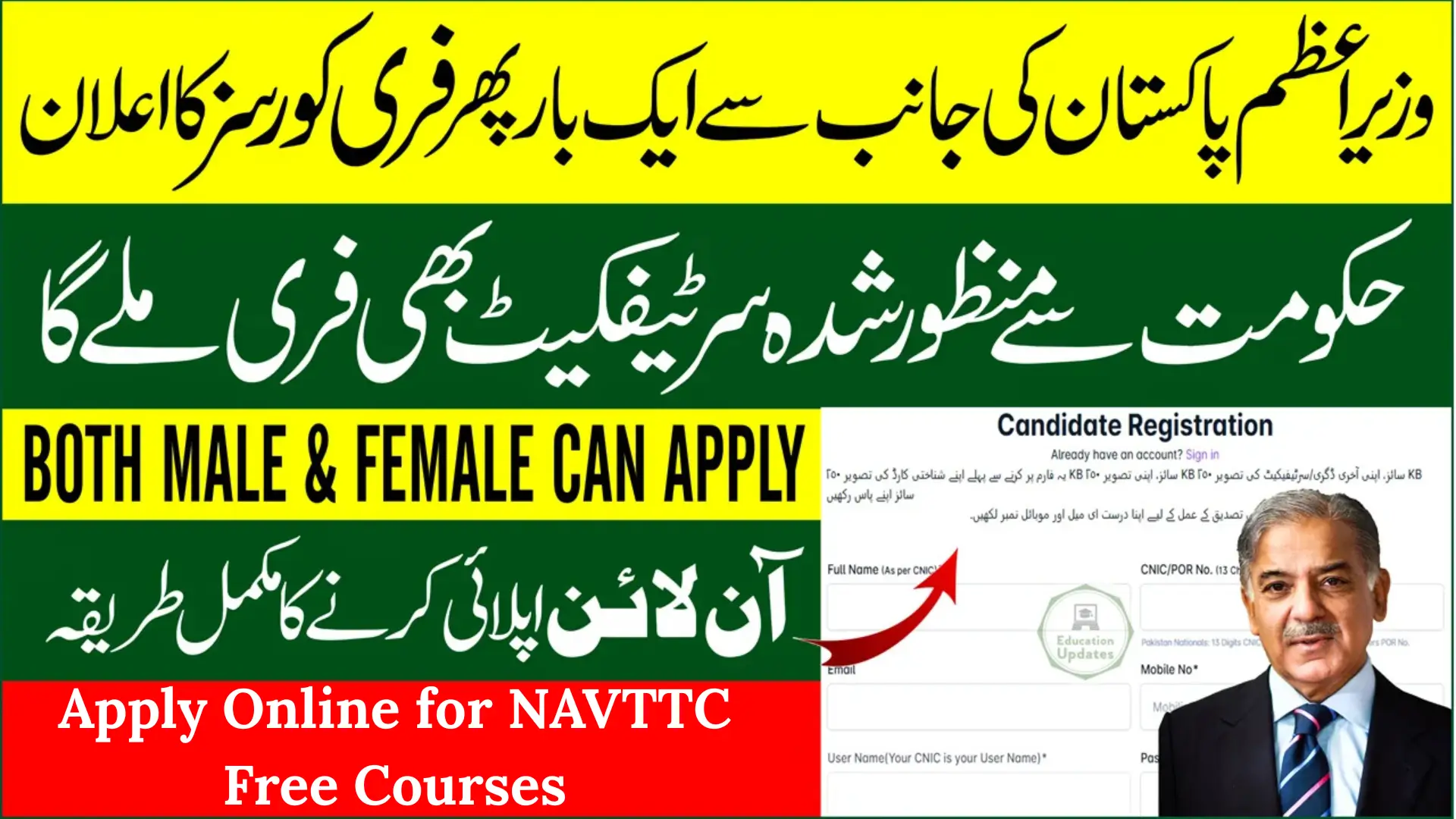 NAVTTC & PM Youth Programme Free Courses 2025