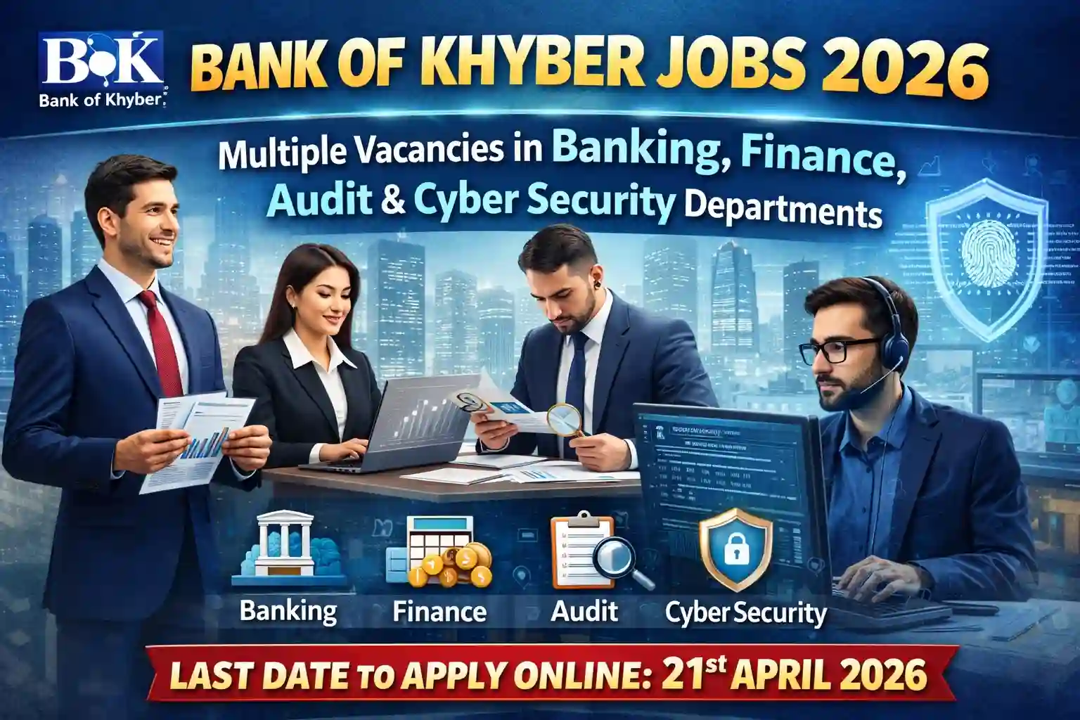 Bank of Khyber Jobs 2026 Apply Online