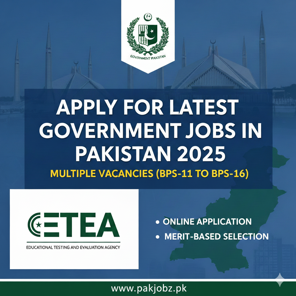 Government Jobs in Pakistan 2025