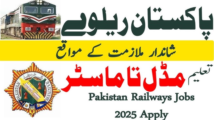  Pakistan Railways Jobs 2025 | Electrical, Mechanical, IT & Procurement Positions