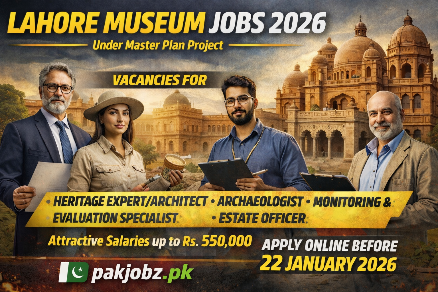 Lahore Museum Jobs 2026