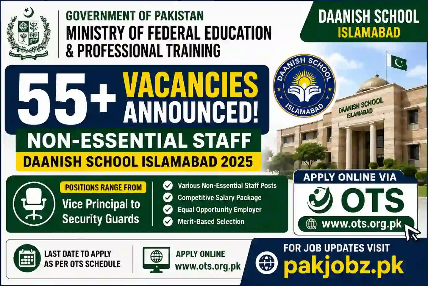 Daanish Schools Jobs 2025