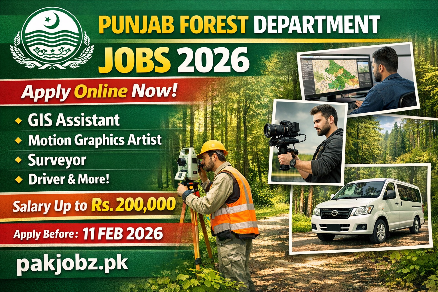  Punjab Forest Department Jobs 2026