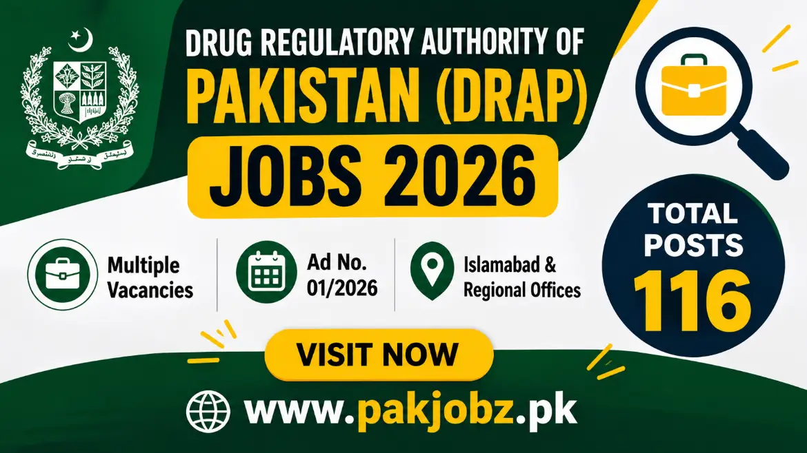 DRAP Jobs 2026 Apply Online