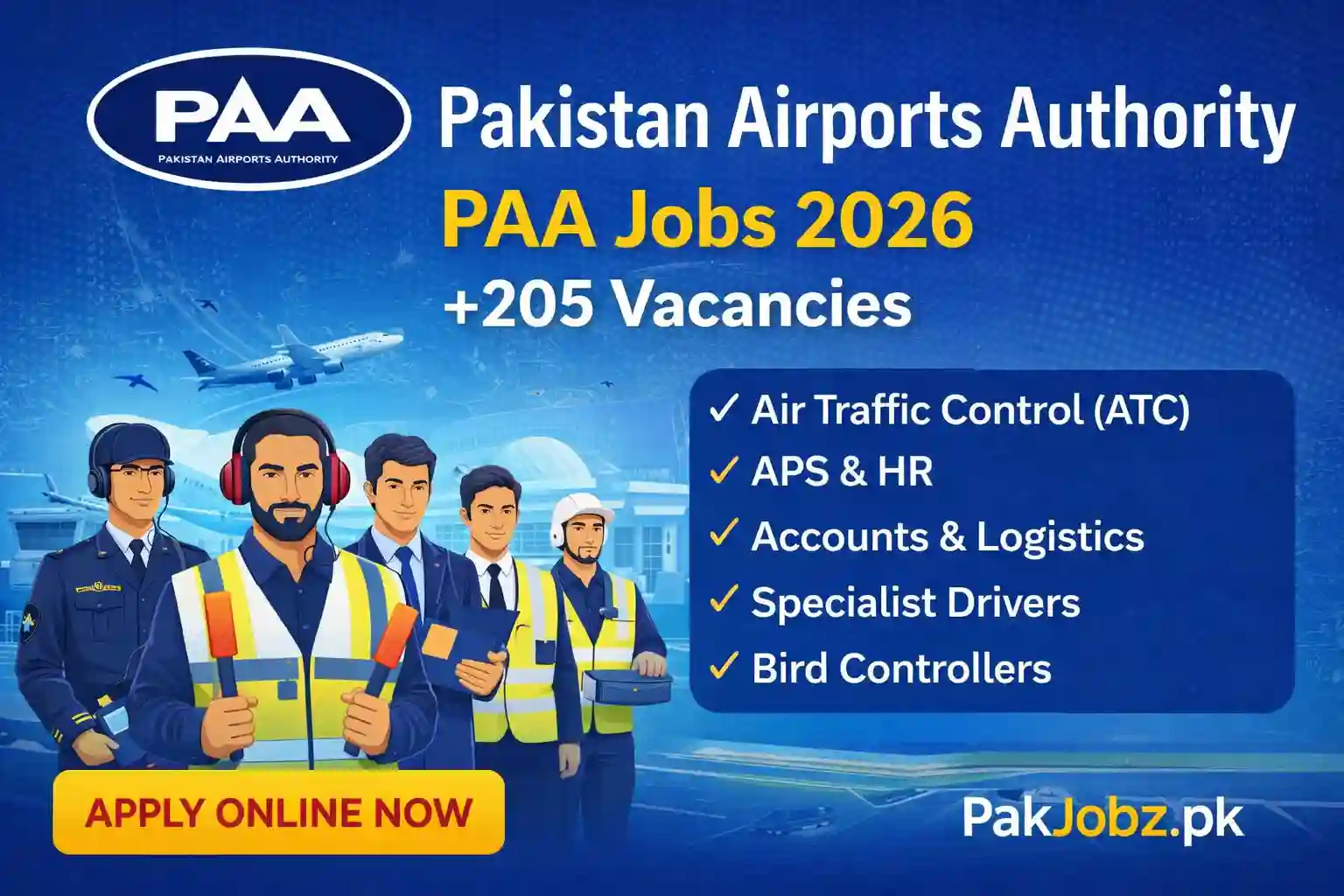 PAA Jobs 2026 Apply Online