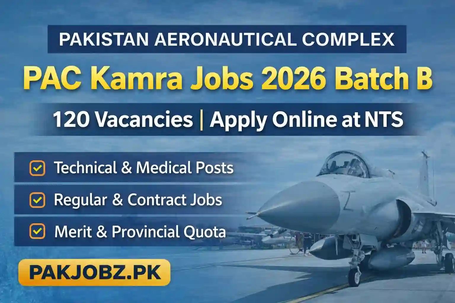 PAC Kamra Jobs 2026 Batch B Apply Online