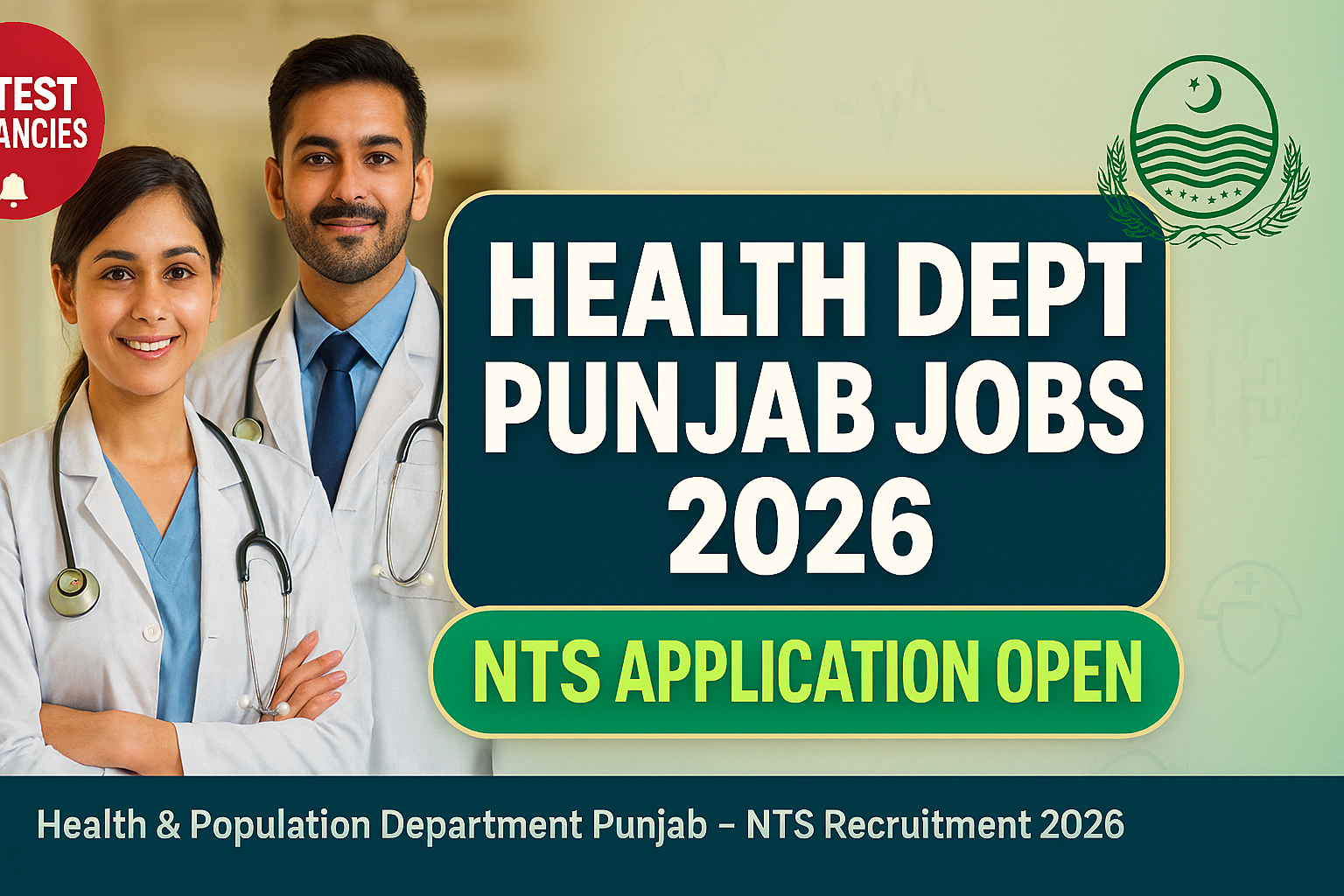 Health & Population Department Punjab Jobs 2026