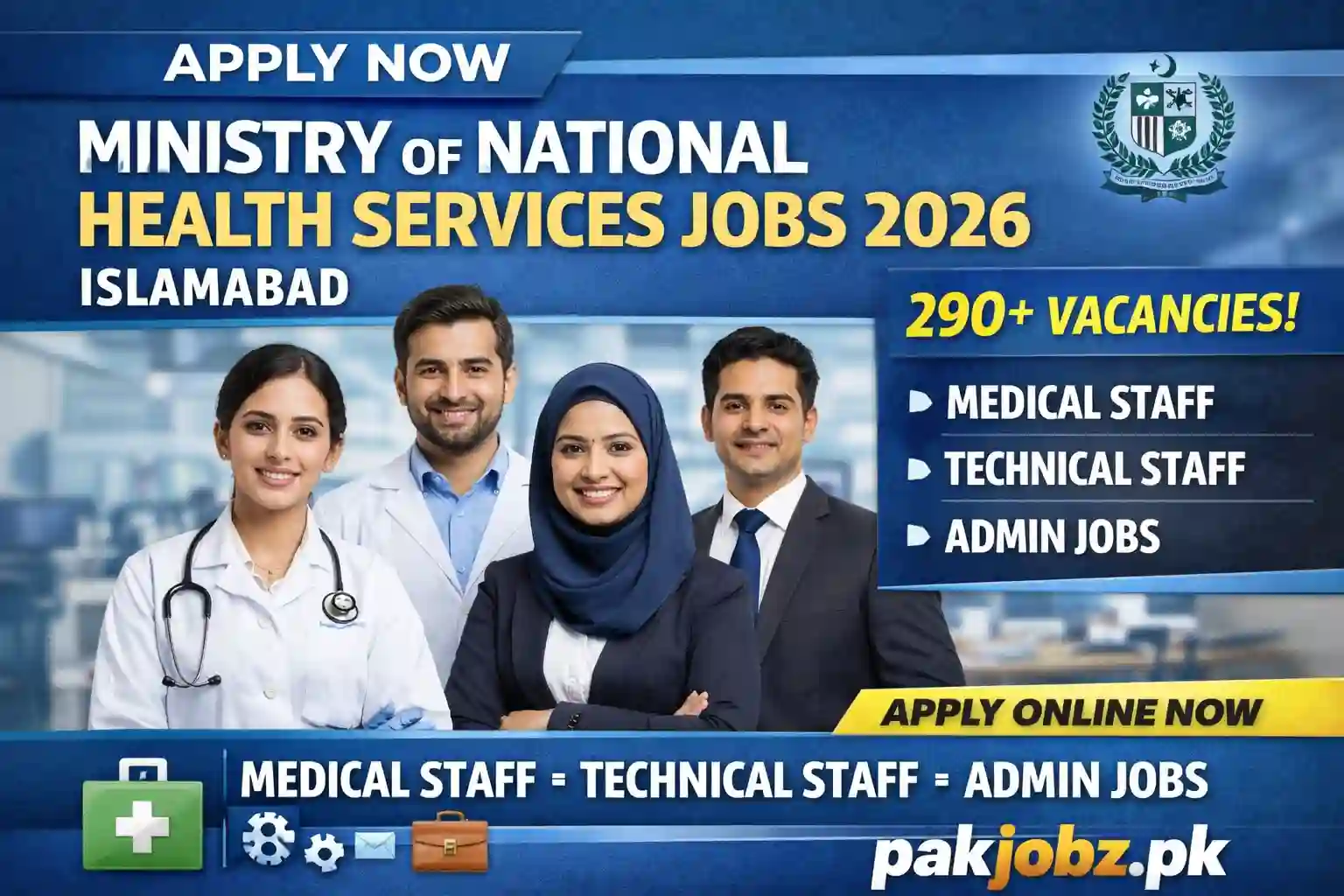 Ministry of National Health Services Jobs 2026
