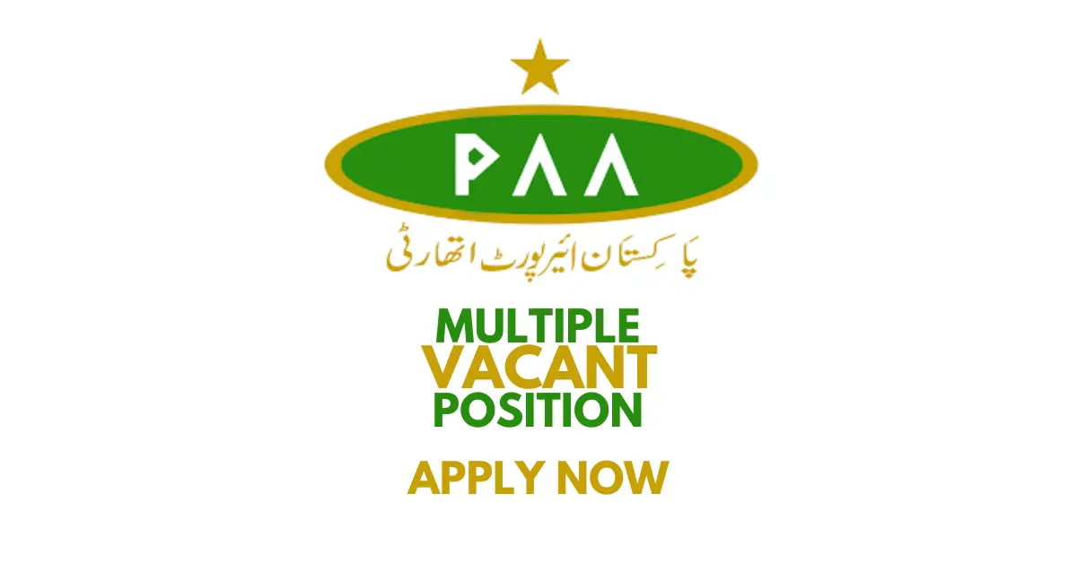 Pakistan Airport Authority PAA Jobs 2025 Latest Advertisement