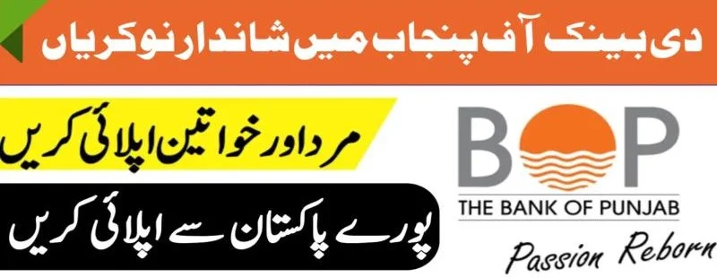 Bank of Punjab Jobs 2026