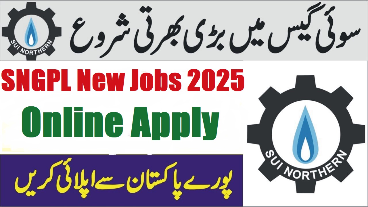  SNGPL Jobs 2025 Advertisement Online Apply