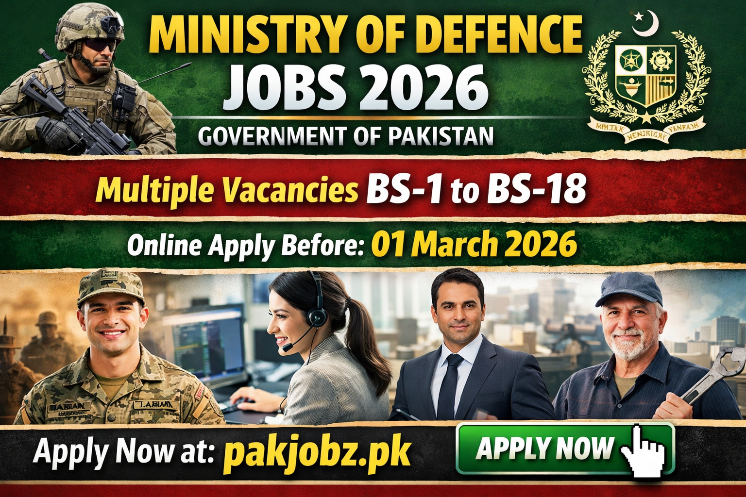  Ministry of Defence Jobs 2026